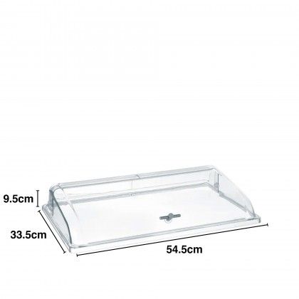 Tampa Apresenta��o Policarbonato Gn1/1 54.5X33.5X9.5cm