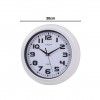 Relógio Parede Timemark Redondo Sortido Branco / Castanho 30cm Relógio Parede Timemark Redondo Sortido Branco / Castanho 30cm