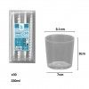 Copo Plástico Reutilizável Caipirinha 330ml 8.1X7X8cm Pack 30 Copo Plástico Reutilizável Caipirinha 330ml 8.1X7X8cm Pack 30