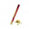 Tubo Confetis Dourado 50cm