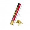 Tubo Confetis Dourado 40cm