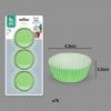 Forma Queque Verde 4.3X2.3cm Pack 75