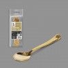 Colher Plstico Reutilizvel Dourado 17cm Pack 6