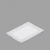 Naperon Papel Retangular Branco 18X25cm Pack 10