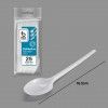 Colher Plstico Reutilizvel Branco 16.5cm Pack 25