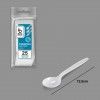 Colher Plstico Reutilizvel Branco 12.5cm Pack 25