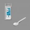 Colher Plstico Reutilizvel Branco 12.5cm Pack 25