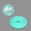 Prato Carto Azul gua 20cm Pack 10