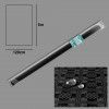 Toalha Mesa Papel Plastificado Preto 120cmx5m