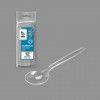 Colher Plstico Reutilizvel Incolor 16.6cm Pack 12