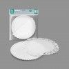 Naperon Papel com Bandeja Redondo Branco 25cm Pack 2