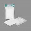 Naperon Papel com Bandeja Retangular Branco 18X24cm Pack 3
