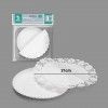 Naperon Papel com Bandeja Redondo Branco 21cm Pack 3