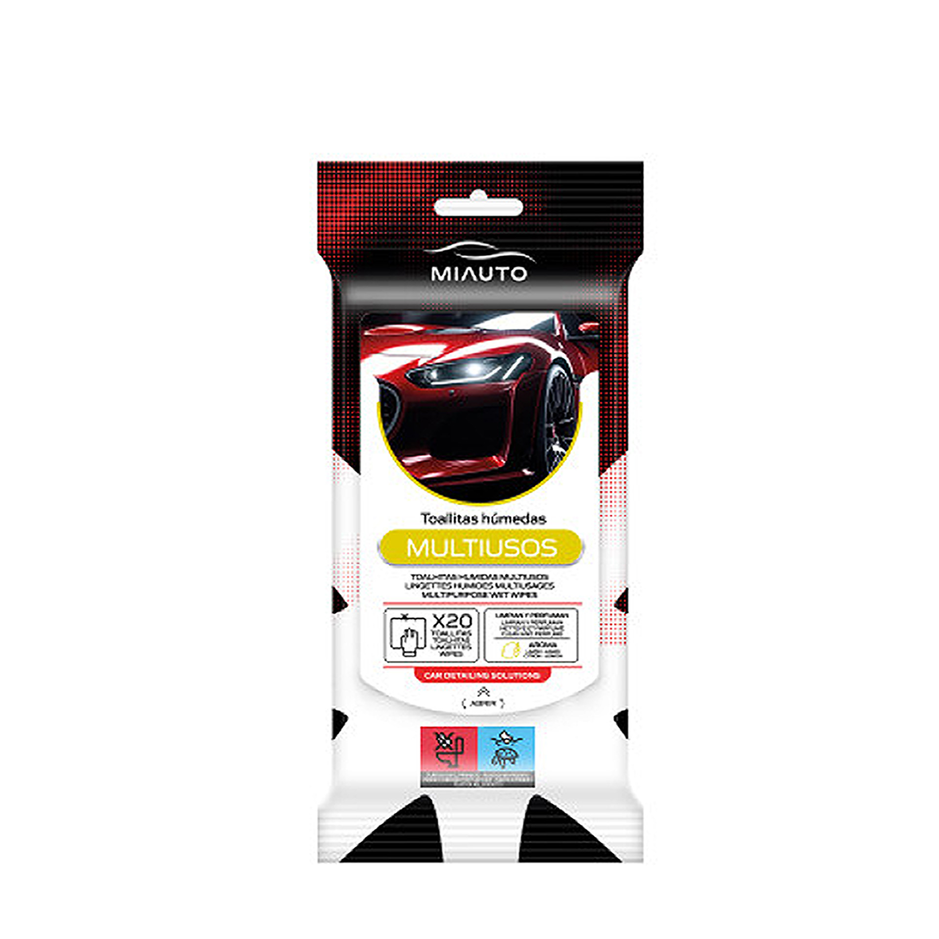 Toalhitas Miauto Multiusos Pack 20