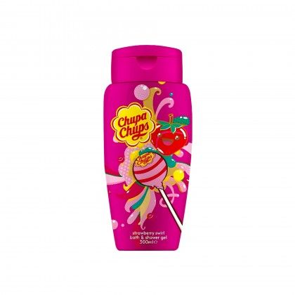 Gel Banho Chupa Chups Morango 300ml