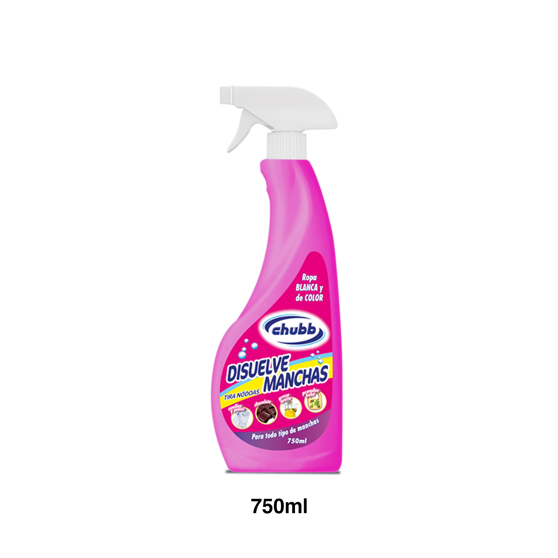 Tira Nódoas Spray Chubb 750ml