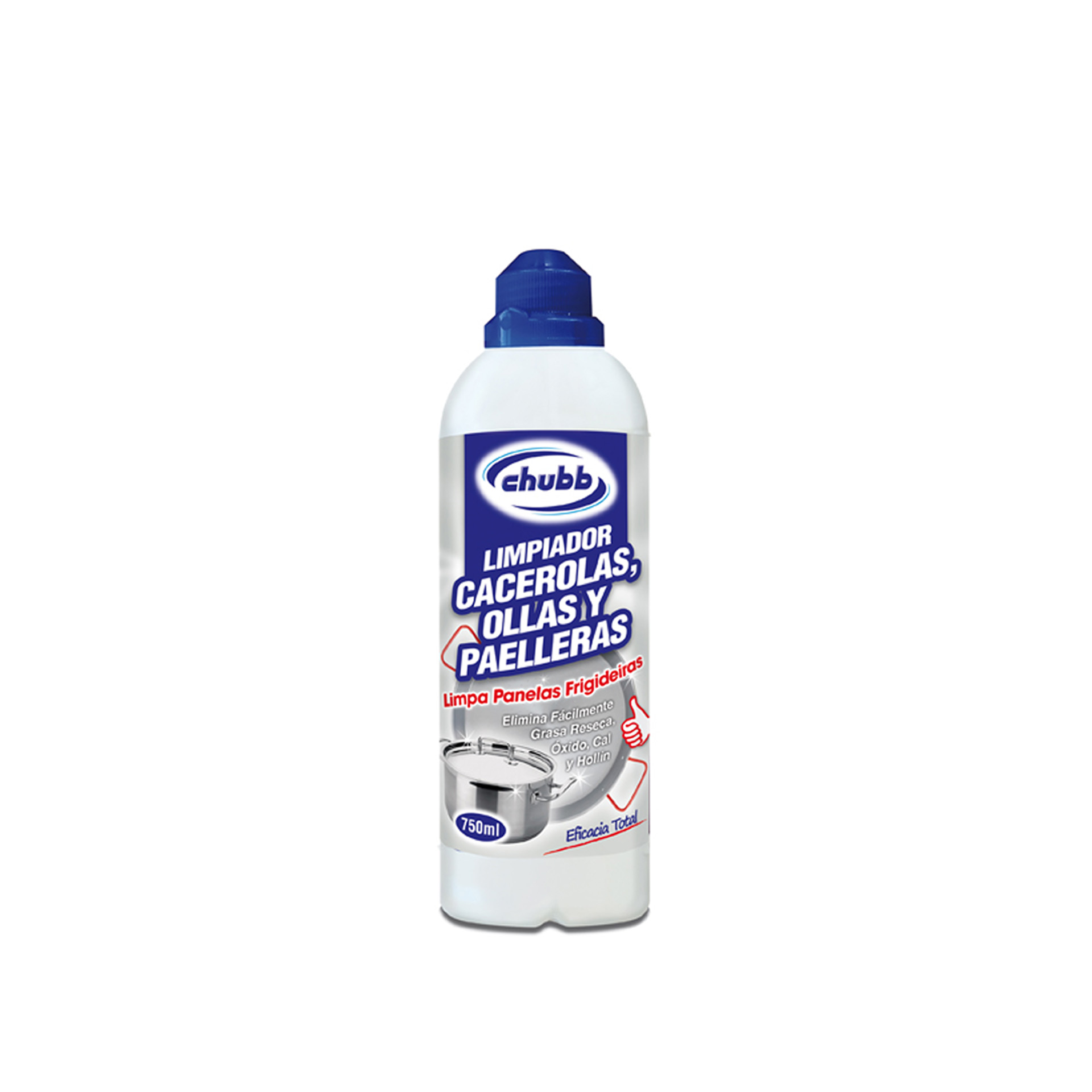 Detergente Creme Limpa Caçarolas / Panelas Creme Chubb 750ml