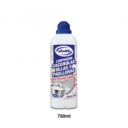 Detergente Creme Limpa Caarolas / Panelas Creme Chubb 750ml