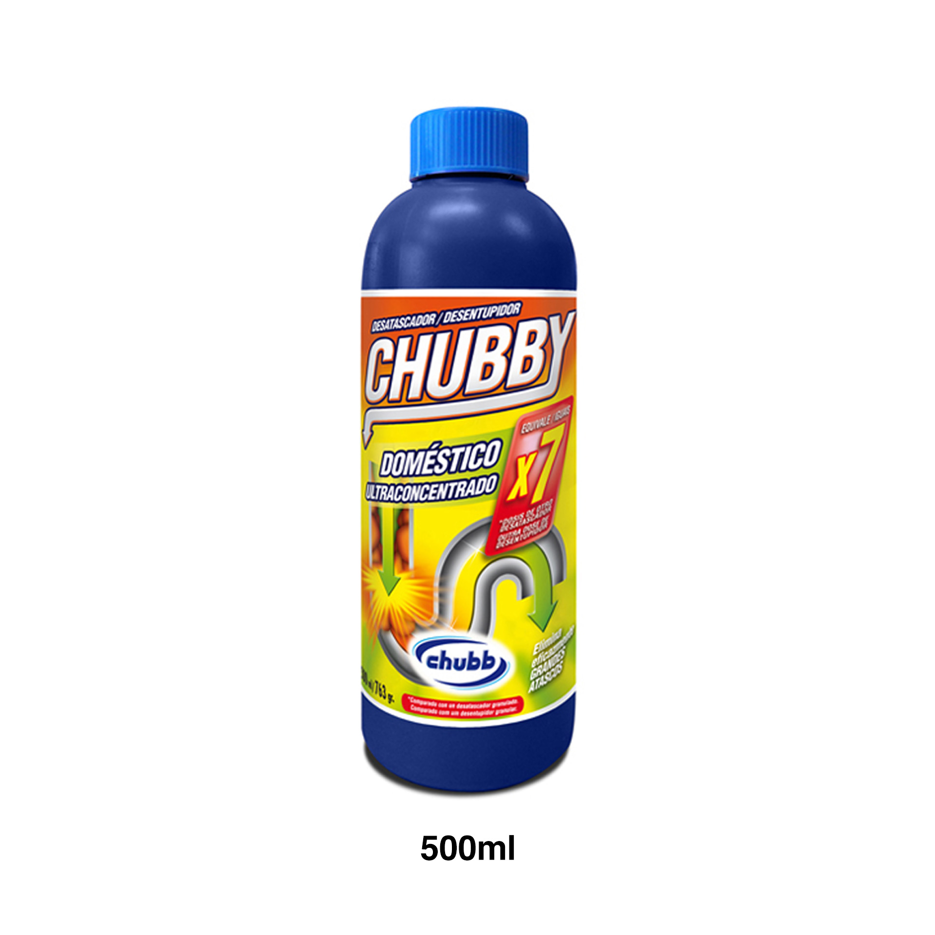 Desentupidor Canos Chubb Concentrado 500ml 763gr