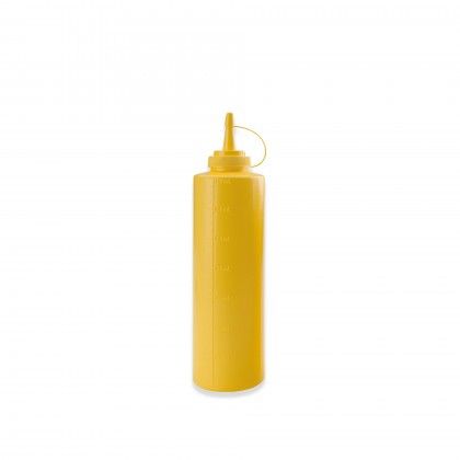 Frasco Molhos Plstico com Tampa 250ml 5X19cm