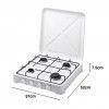 Fogo Gs Porttil Esmalte 4 Bocas Branco 57X52X7.5cm