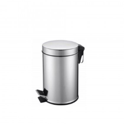 Balde Inox com Pedal Redondo 40l 35X62cm
