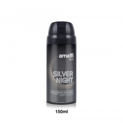 Desodorizante Spray Amalfi Silver Night 210cc 150ml Desodorizante Spray Amalfi Silver Night 210cc 150ml
