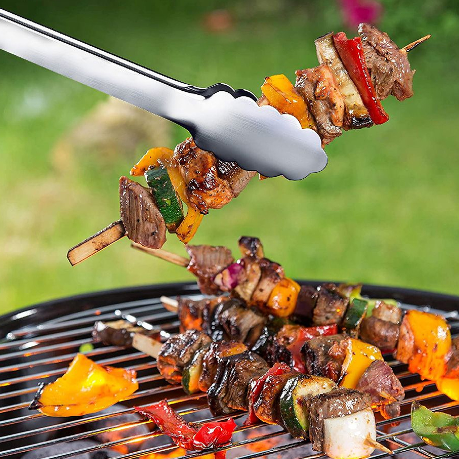 Pinça Churrasco Inox 41cm