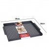 Tabuleiro Churrasco Ferro Perfurado 36X29cm Tabuleiro Churrasco Ferro Perfurado 36X29cm