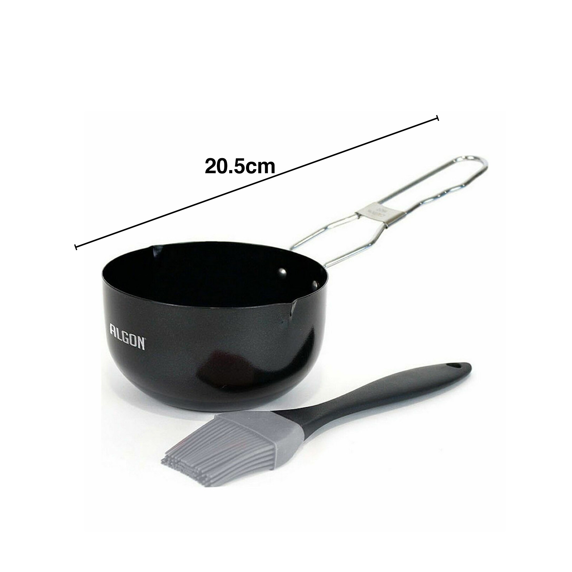Taça Plástica com Pincel Barbecue 20.5cm