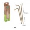 Palhinha Carto Biodegradvel Kraft 0.6X19.7cm Pack 50