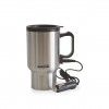 Caneca Viagem Inox com Carregador Carro 400ml 17cm