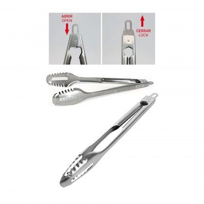 Pinça Churrasco Inox 48cm Pinça Churrasco Inox 48cm