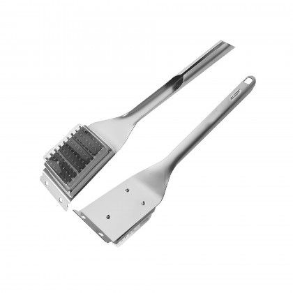 Escova Limpa Churrasqueira Inox 44cm Escova Limpa Churrasqueira Inox 44cm