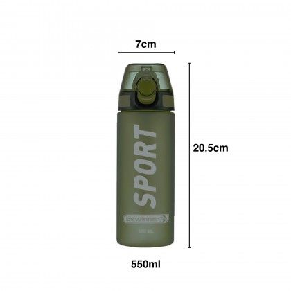 Garrafa gua Bewinner Sport 550ml 7X20.5cm