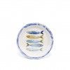 Prato Carto Peixe Redondo 20cm Pack 10