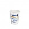 Copo Carto Peixe Redondo 330ml Pack 8