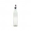 Galheteiro Vidro Tampa Inox Anna Liso 500ml 5.5X5.5X30cm