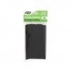 Palhinha Carto Biodegradvel Preto 0.6X14cm Pack 25