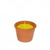 Vela Citronela Vaso Barro 45gr 8X5.7cm