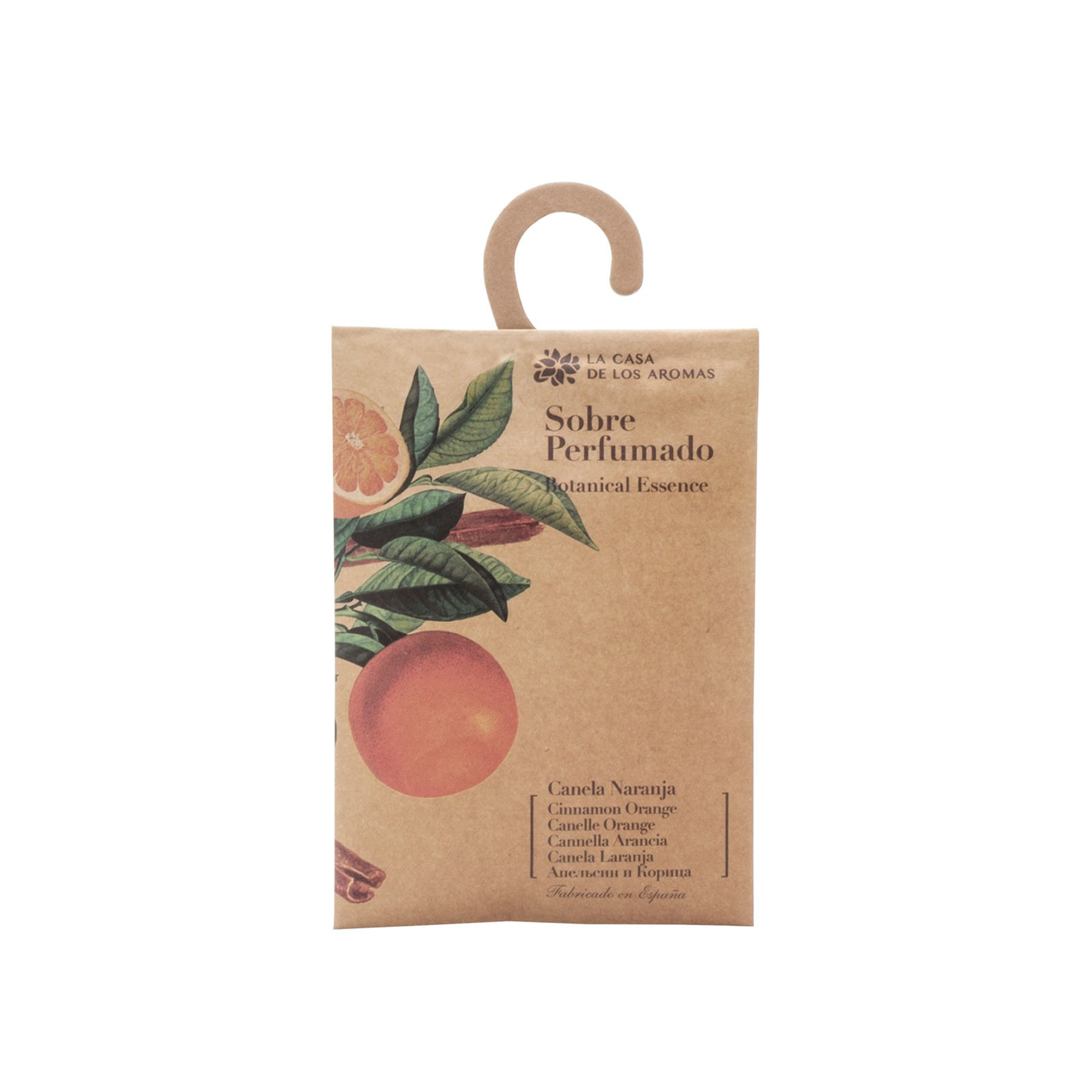 Saqueta Perfumada Armário Botanical Canela Laranja 100ml