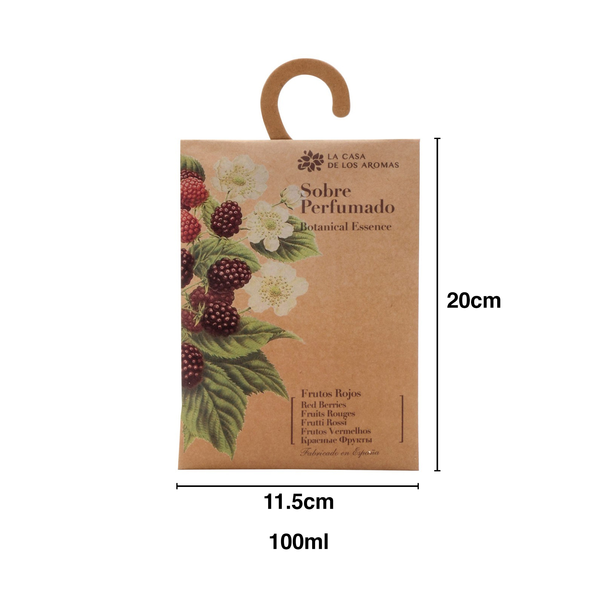 Saqueta Perfumada Armário Botanical Frutos Vermelhos 100ml