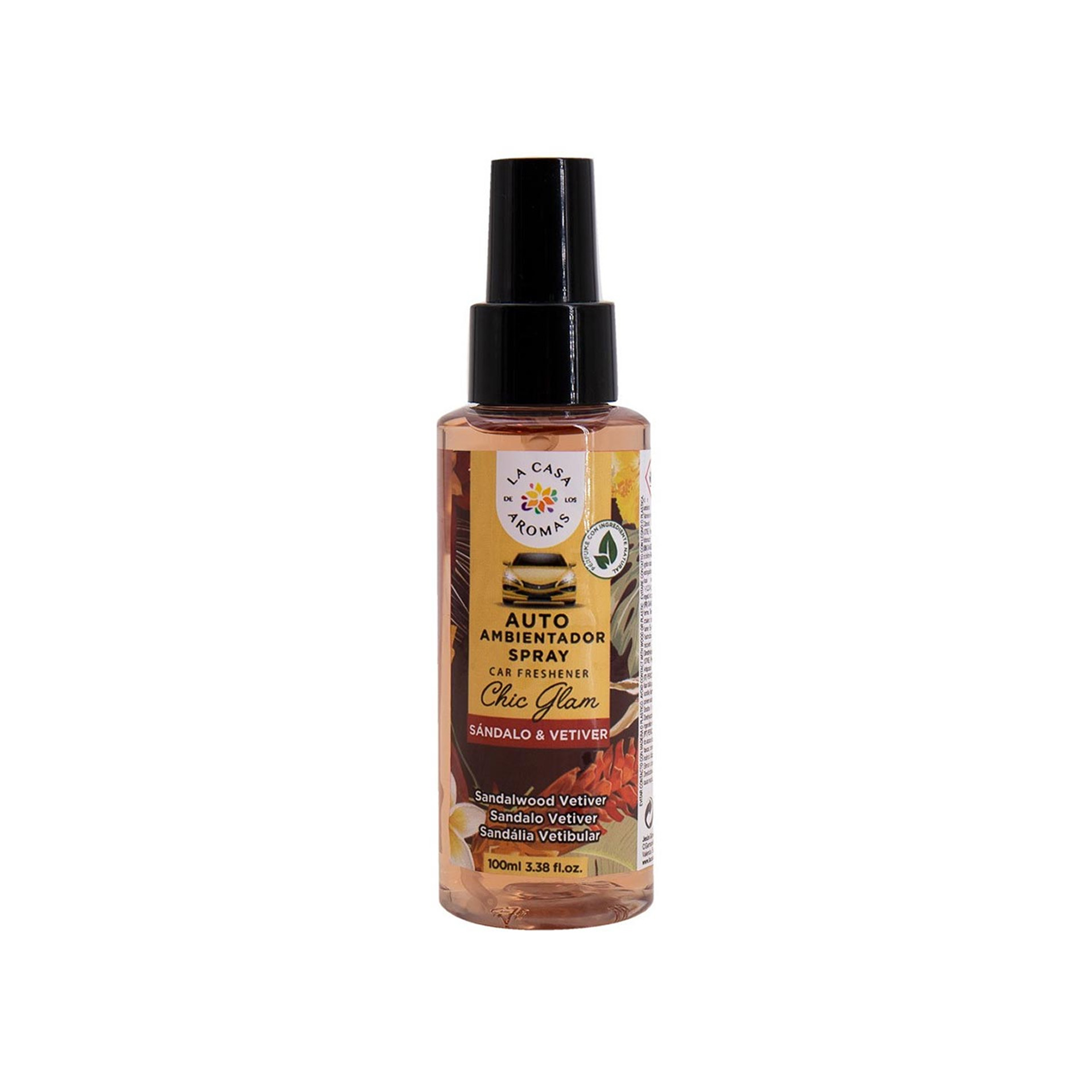 Ambientador Carro Spray Sândalo 100ml