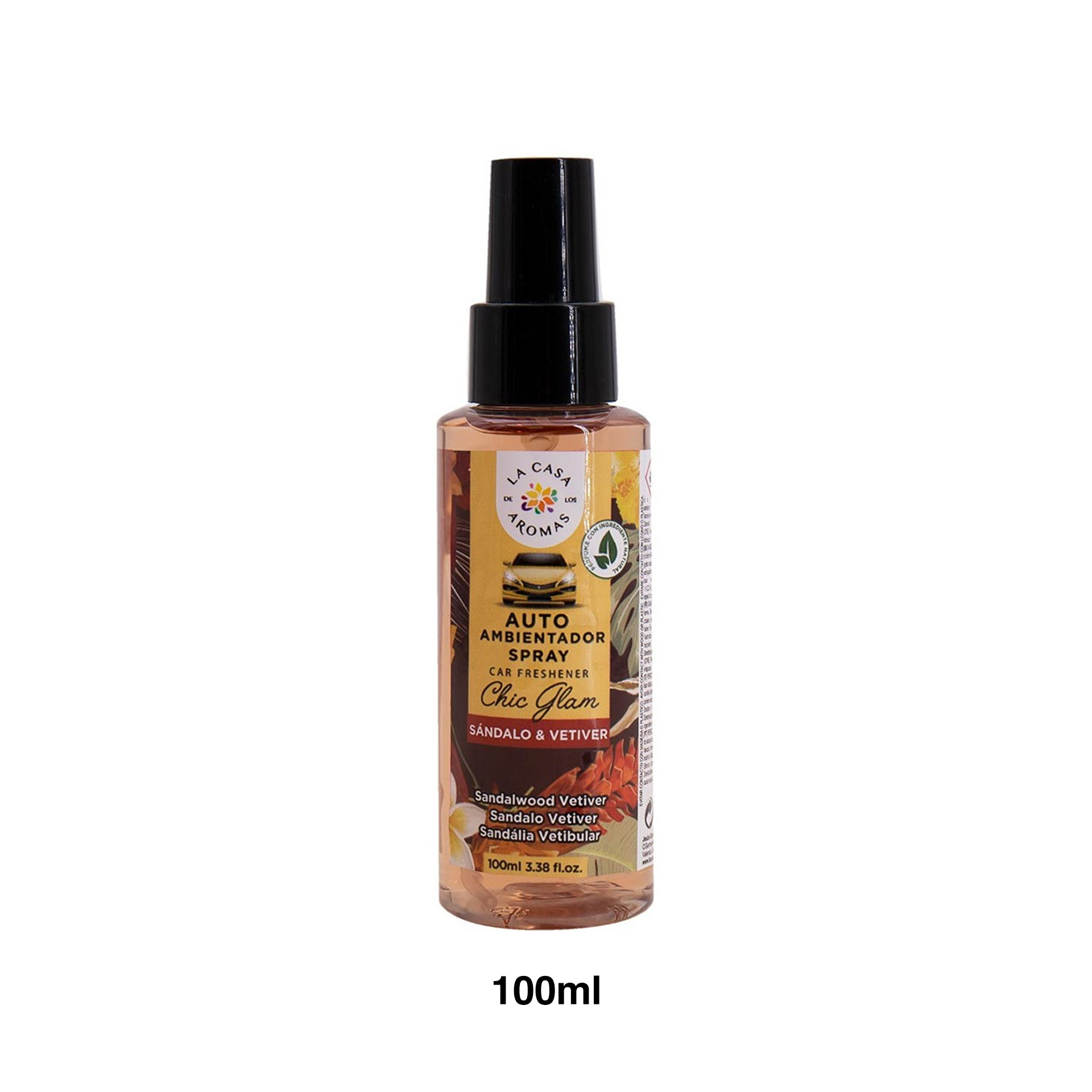 Ambientador Carro Spray Sândalo 100ml