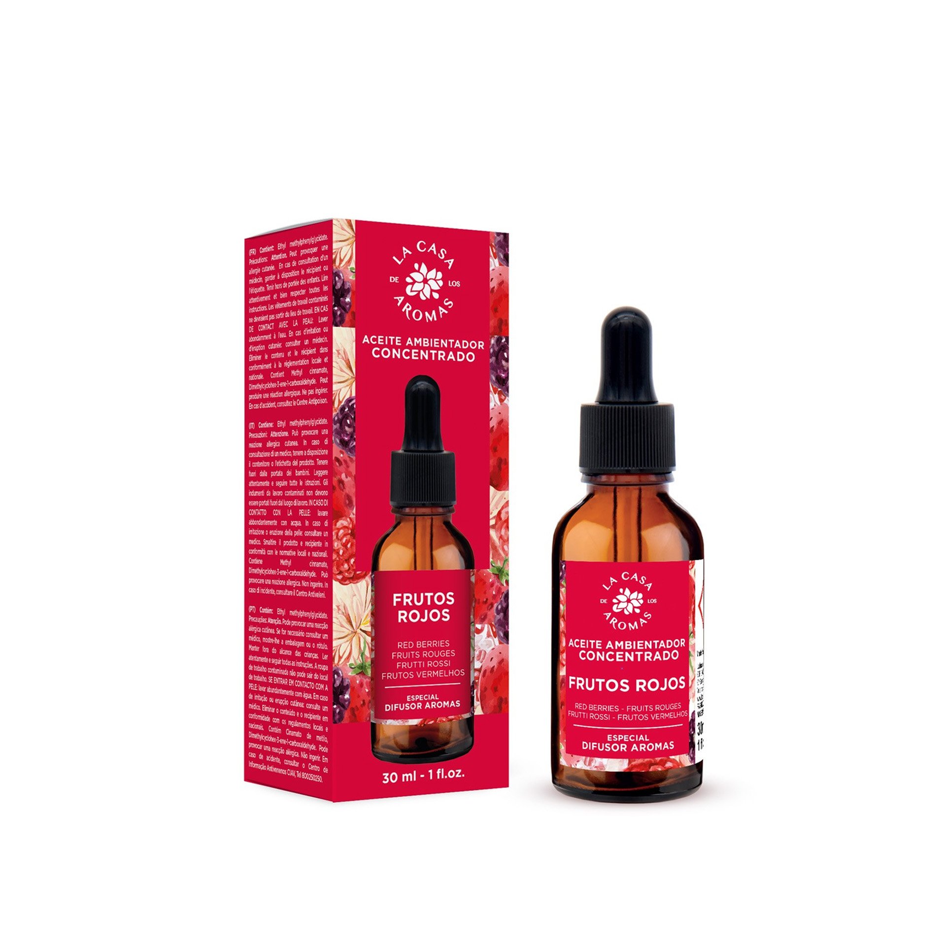 Óleo Aromático Frutos Vermelhos 30ml