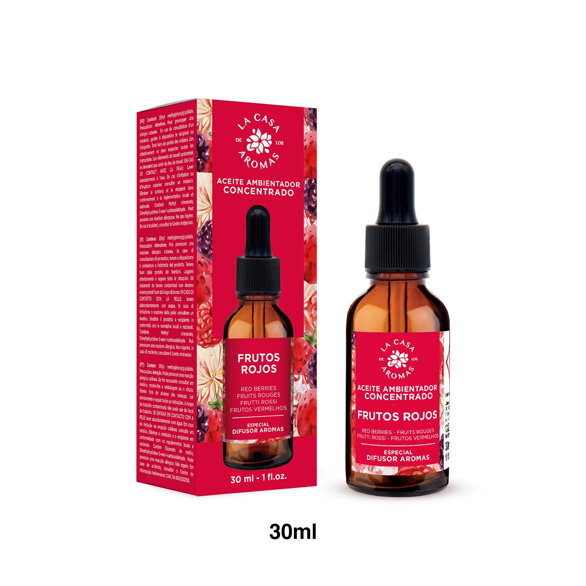 Óleo Aromático Frutos Vermelhos 30ml