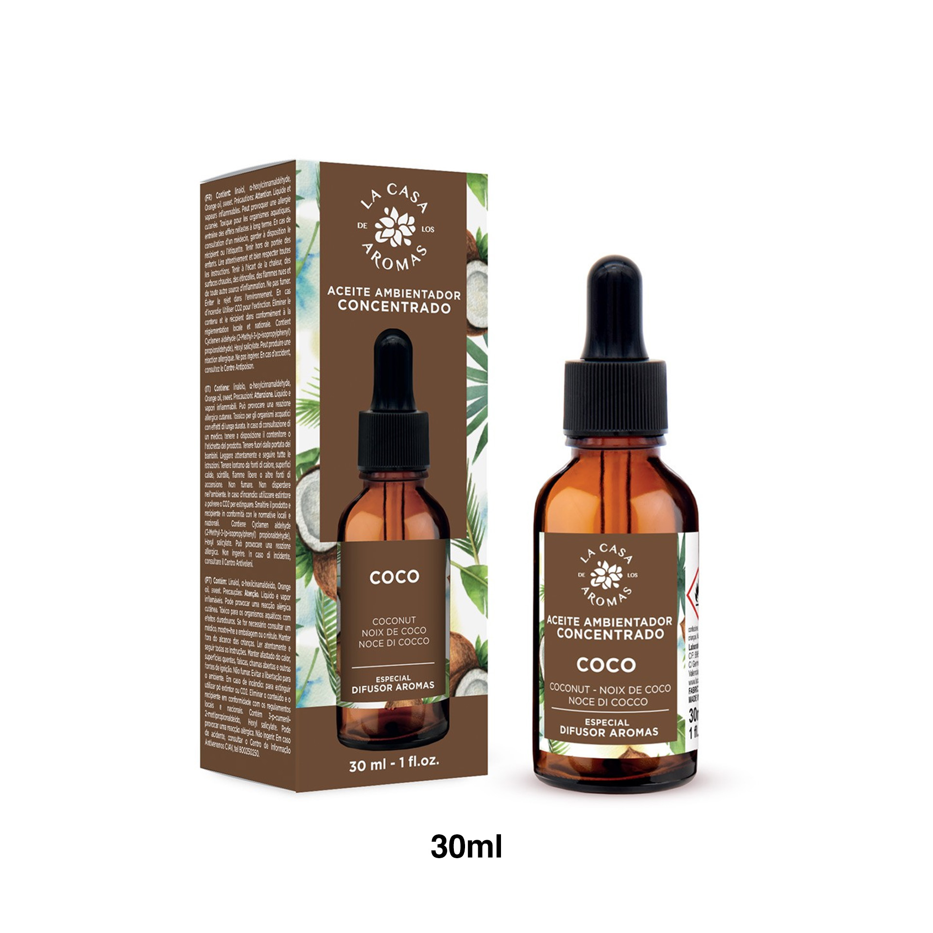 Óleo Aromático Coco 30ml