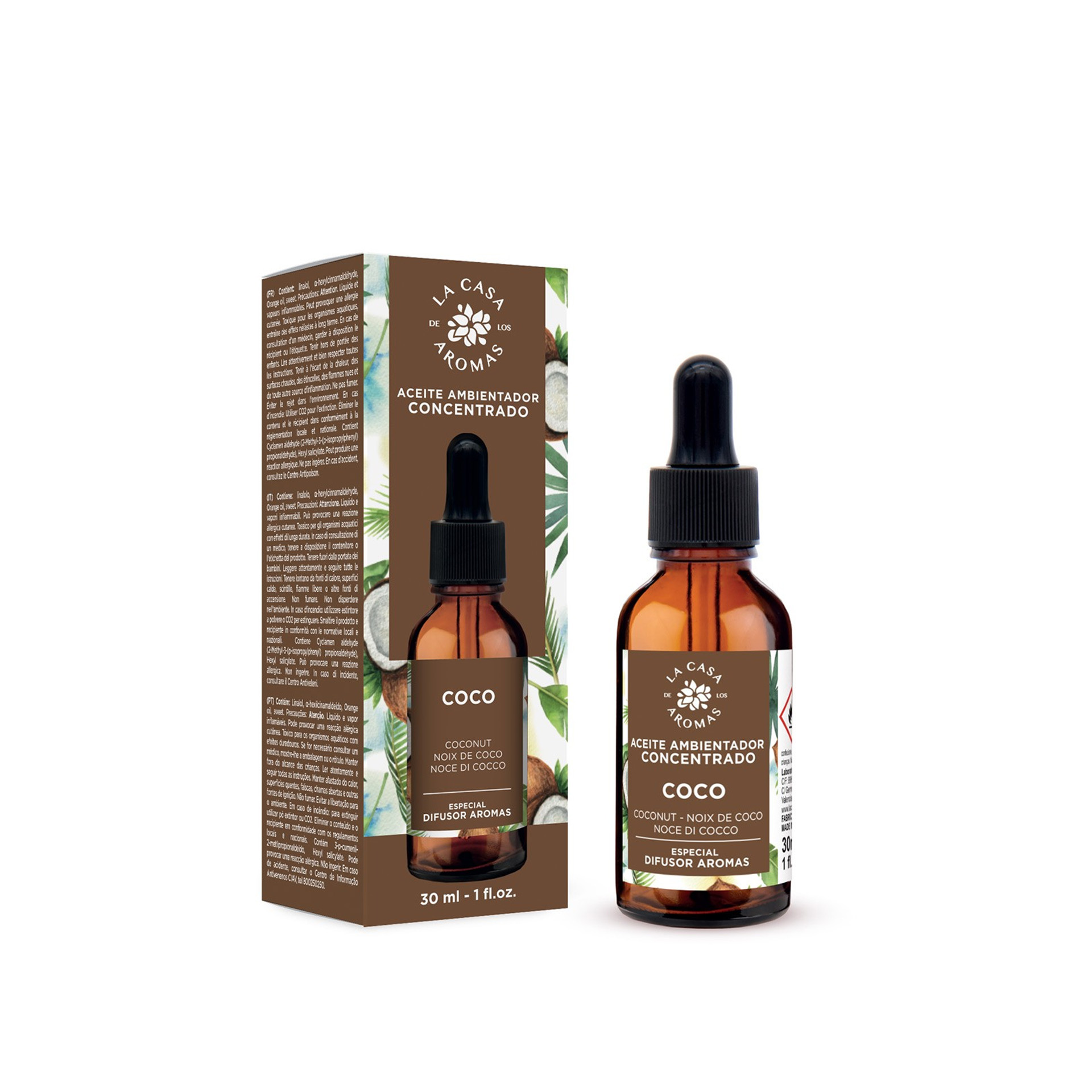 Óleo Aromático Coco 30ml