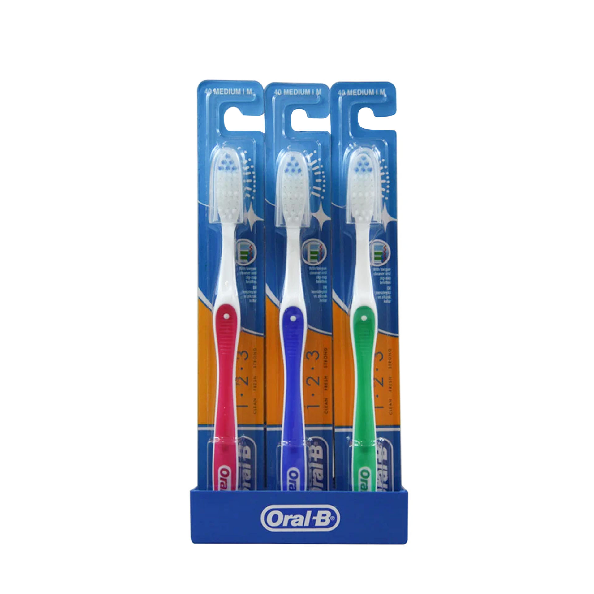 Escova Dentes Oral-B Clássico Médio