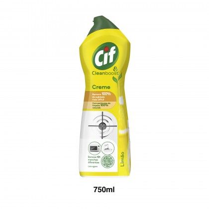 Detergente Creme Cif Micro Cristais Limo 750ml